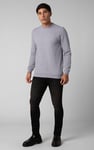Mens Crew Neck Design Rib Sweatshirt