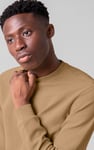 Mens Crew Neck Design Rib Sweatshirt