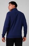 Mens Zip-Up Mock Neck Sweatshirt