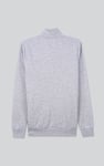 Mens Zip-Up Mock Neck Sweatshirt