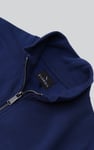 Mens Zip-Up Mock Neck Sweatshirt