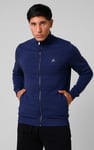Mens Zip-Up Mock Neck Sweatshirt