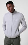 Mens Zip-Up Mock Neck Sweatshirt