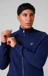 Mens Zip-Up Mock Neck Sweatshirt