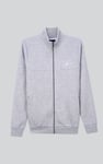 Mens Zip-Up Mock Neck Sweatshirt