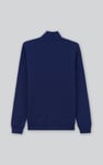Mens Zip-Up Mock Neck Sweatshirt