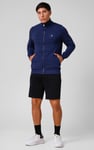 Mens Zip-Up Mock Neck Sweatshirt