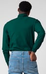 Textured Pattern High Neck Sweatshirt