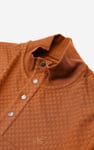 Textured Pattern High Neck Sweatshirt