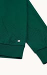 Textured Pattern High Neck Sweatshirt