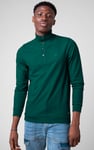 Textured Pattern High Neck Sweatshirt
