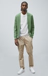 Waffle Cardigan