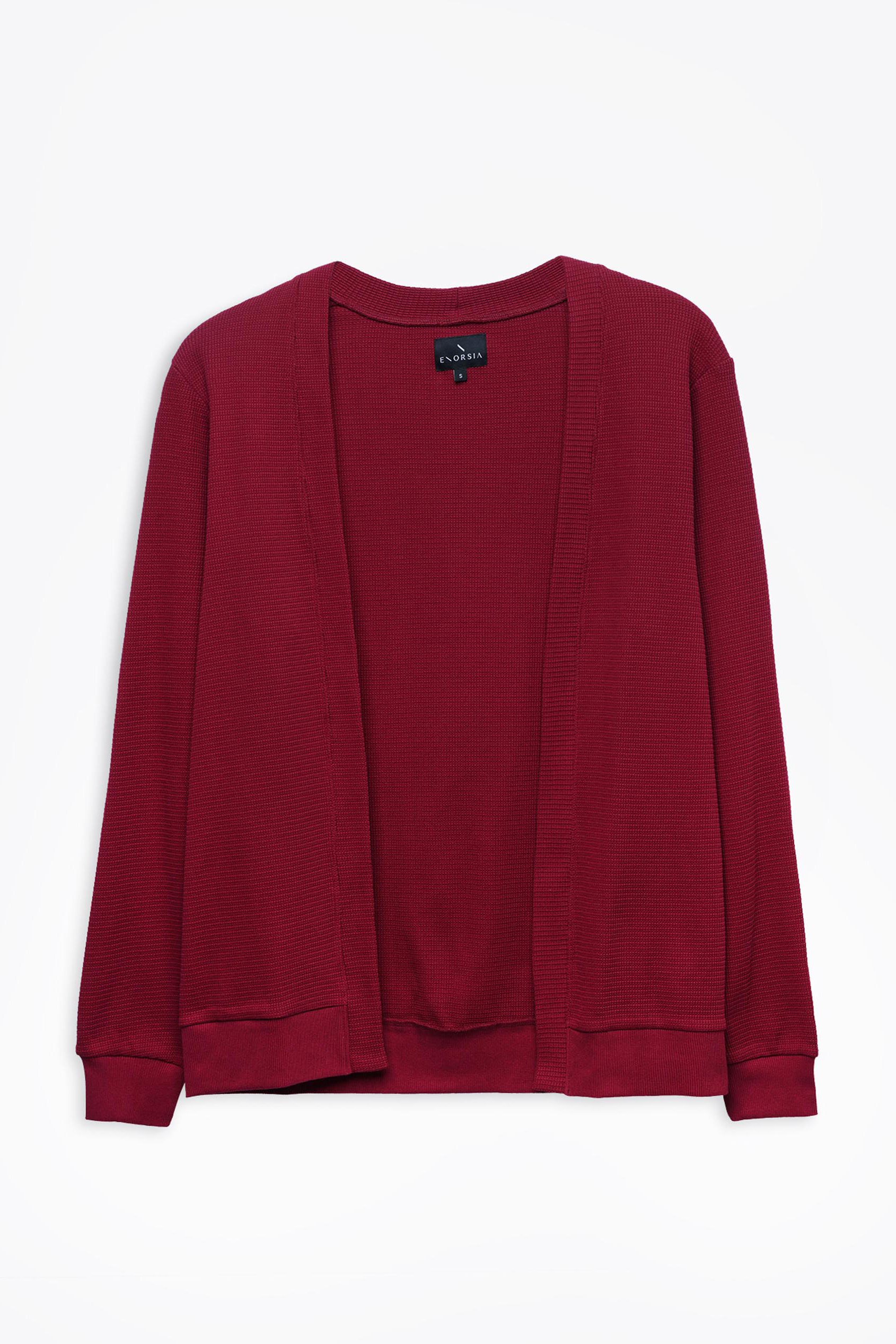Waffle Cardigan