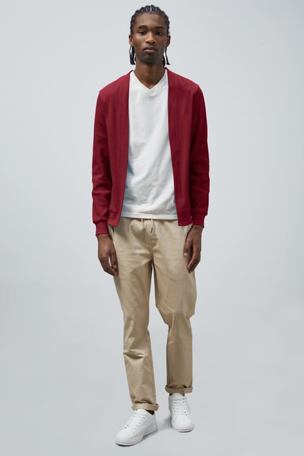 Waffle Cardigan