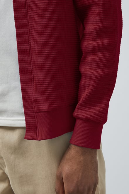 Waffle Cardigan