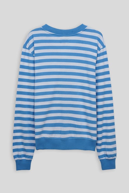 Striped V-neck Button Front Cardigan
