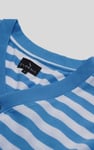 Striped V-neck Button Front Cardigan