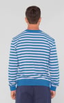 Striped V-neck Button Front Cardigan