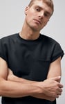 Crew Neck Sleeveless Sweatshirt