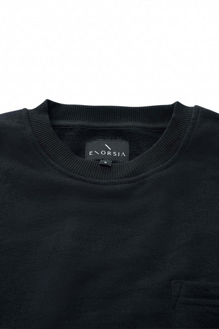 Crew Neck Sleeveless Sweatshirt