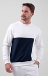 Crew Neck Colour Block Sweatshirt