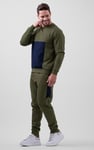 Crew Neck Colour Block Sweatshirt
