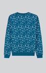 Mens Crack Print Sweatshirt