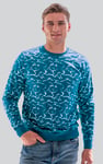Mens Crack Print Sweatshirt
