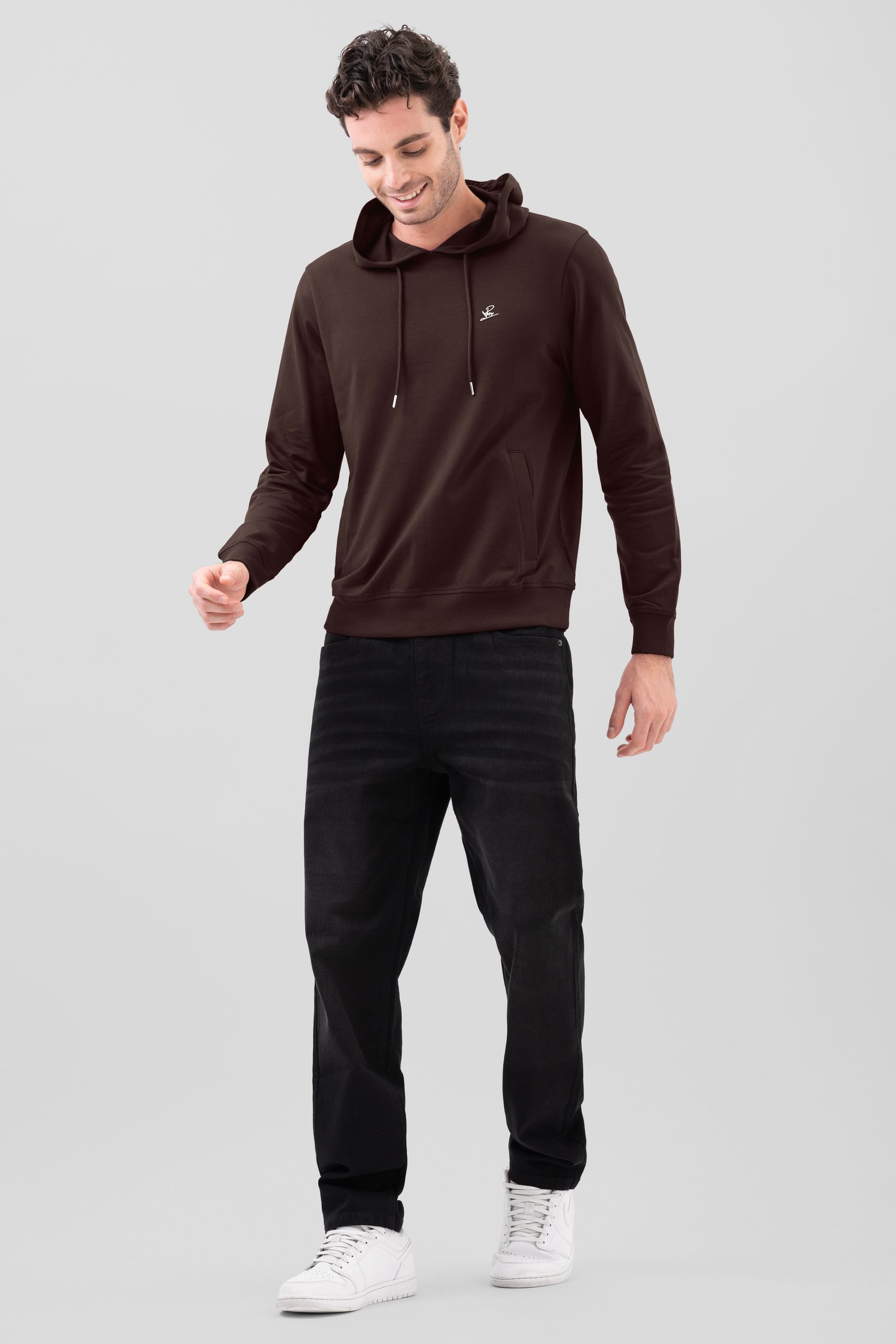 Men’s Regular Fit Pullover Hoodie | Enorsia