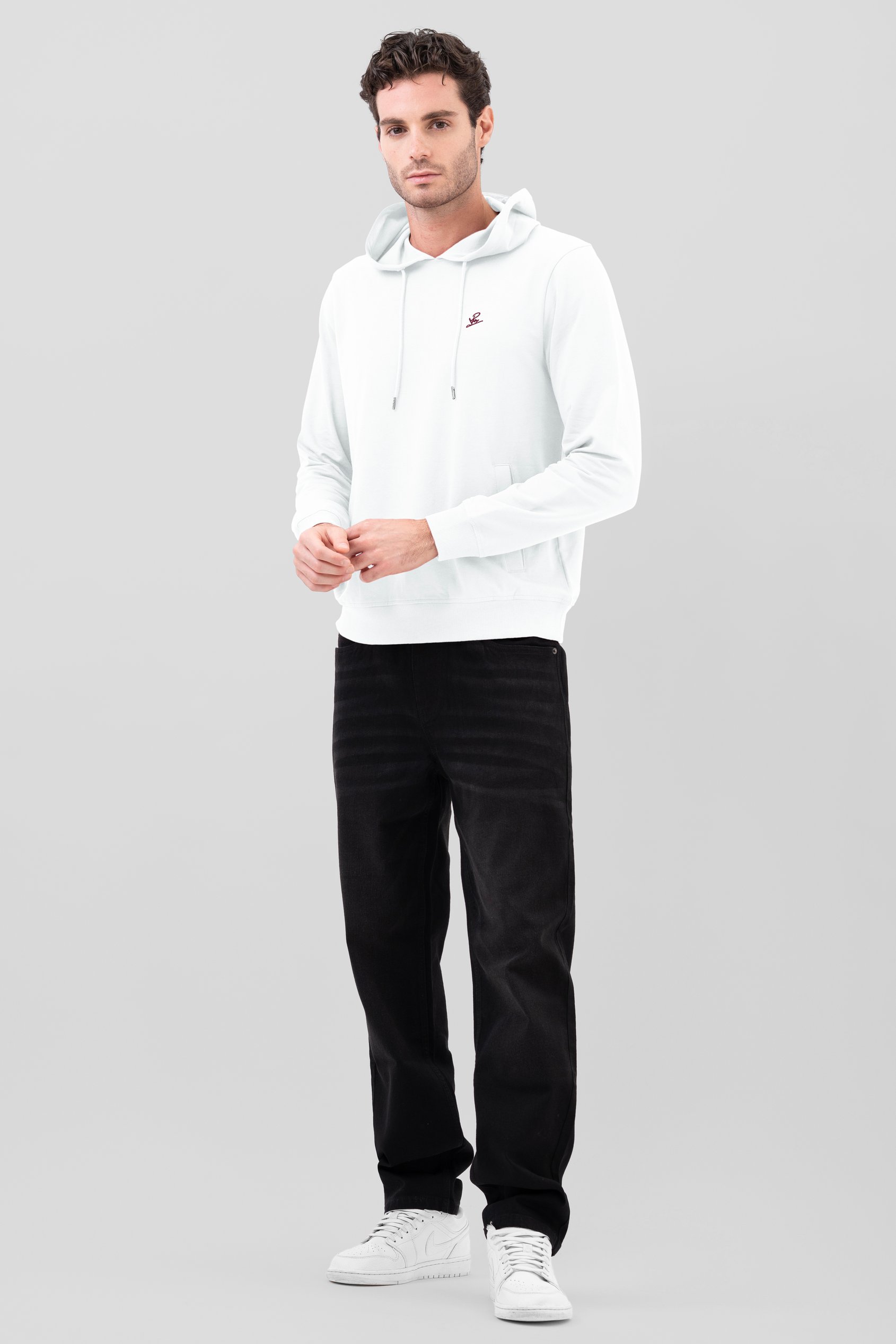 Men’s Regular Fit Pullover Hoodie | Enorsia