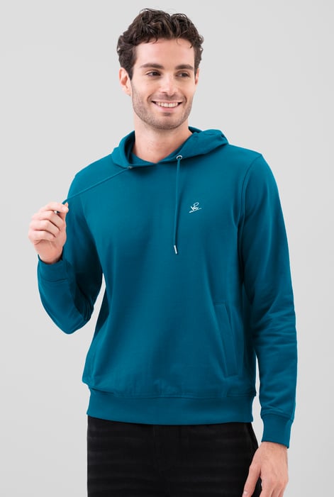 Men’s Brown Regular Fit Pullover Hoodie | Enorsia