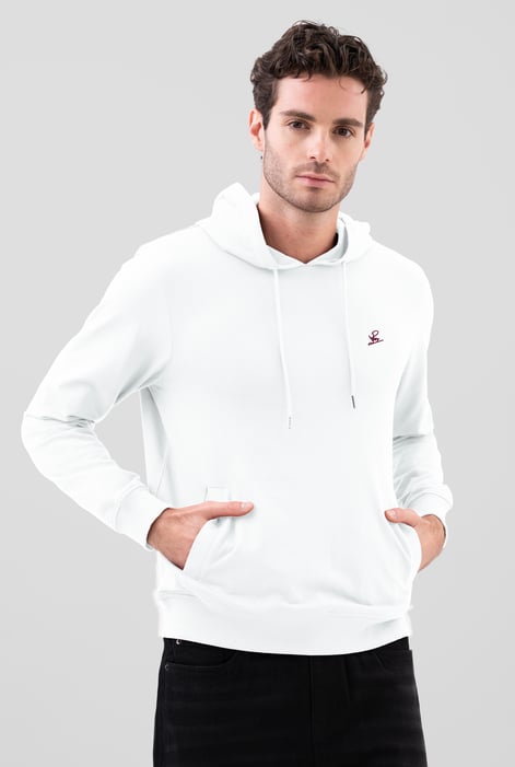 Men’s Brown Regular Fit Pullover Hoodie | Enorsia