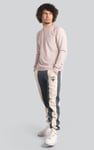 Honeycomb Design Jersey Long Sleeve T-Shirt