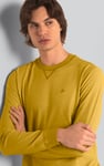 Honeycomb Design Jersey Long Sleeve T-Shirt