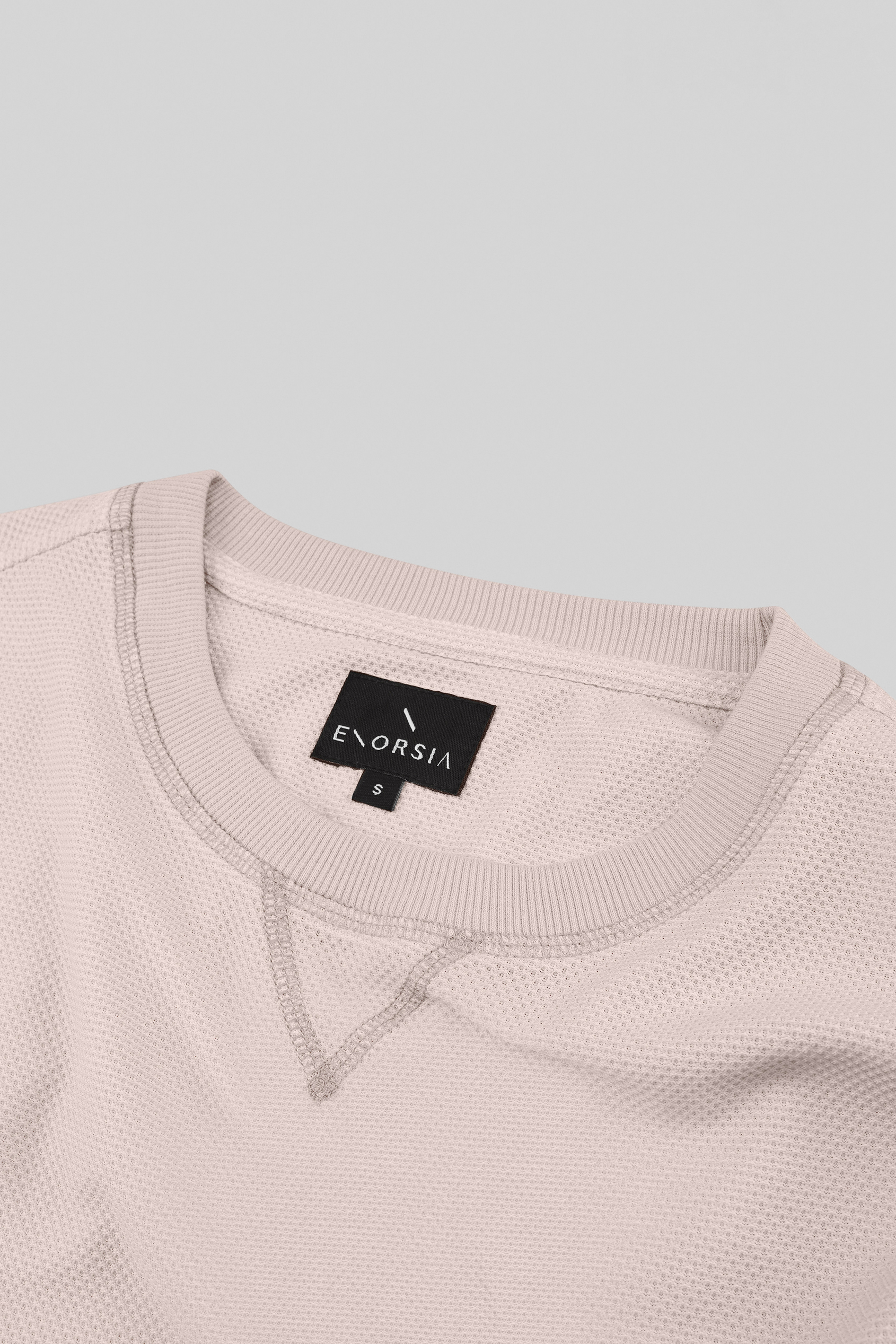 Honeycomb Design Jersey Long Sleeve T-Shirt