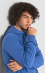 Heavy Jersey Zip Through Hoodie