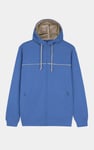 Heavy Jersey Zip Through Hoodie