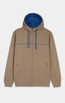 Heavy Jersey Zip Through Hoodie