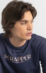 Heavy Pique Terry Crew Neck Sweatshirt