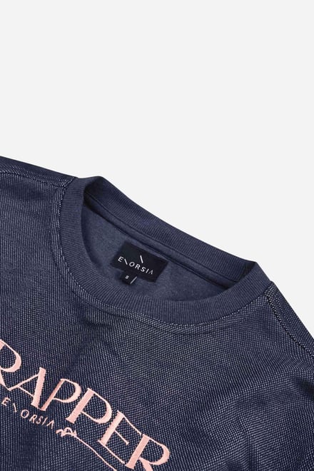 Heavy Pique Terry Crew Neck Sweatshirt