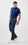 Vintage Deep Wash Bootcut Jeans