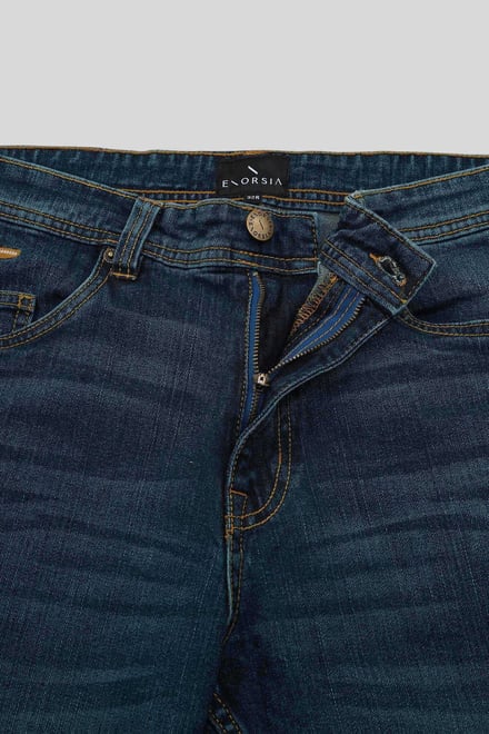 Vintage Deep Wash Bootcut Jeans