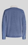 Men's Borg Lined Denim Tucker Jacket