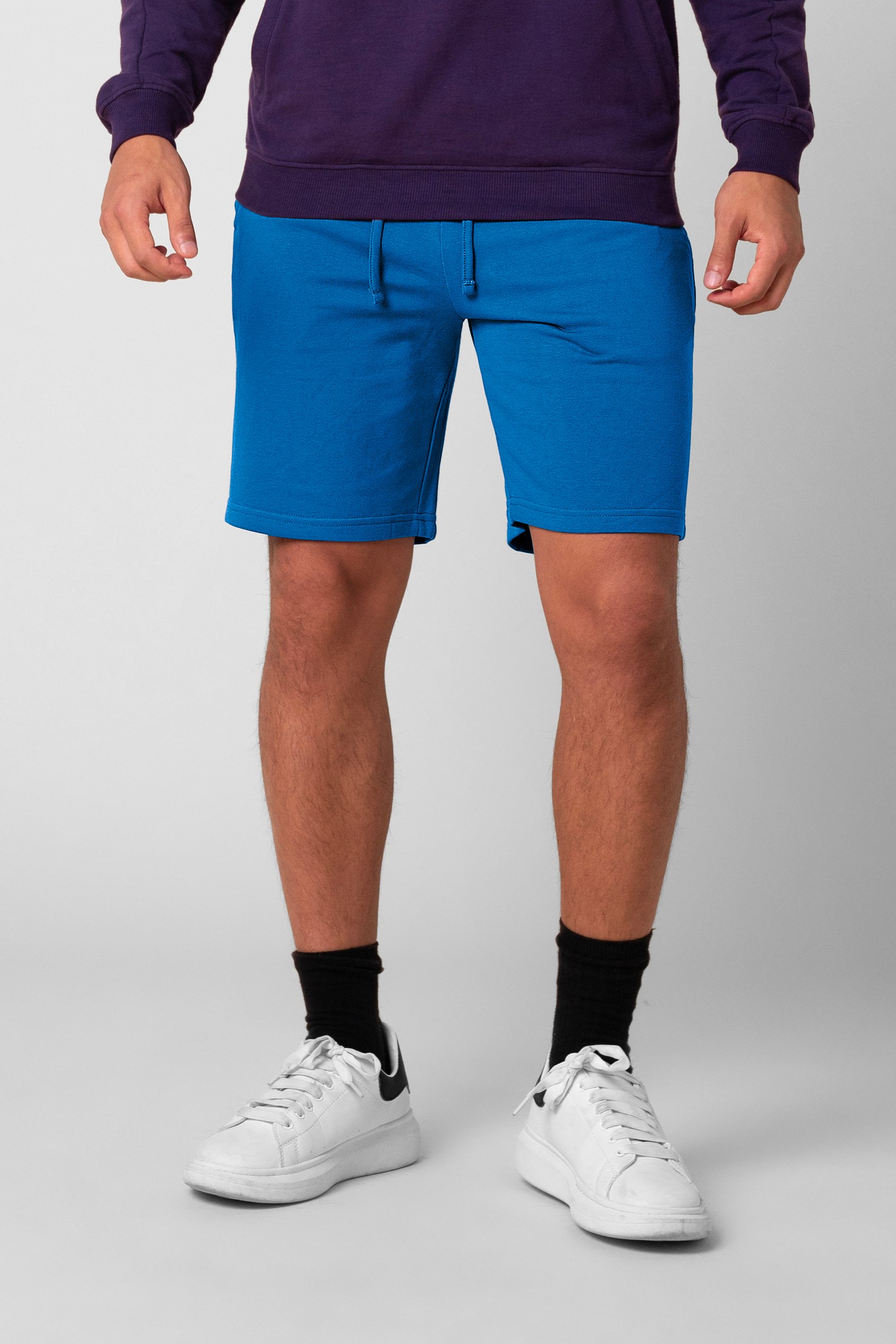 Enorsia Men's Blue Essential Jersey Shorts - Uk S