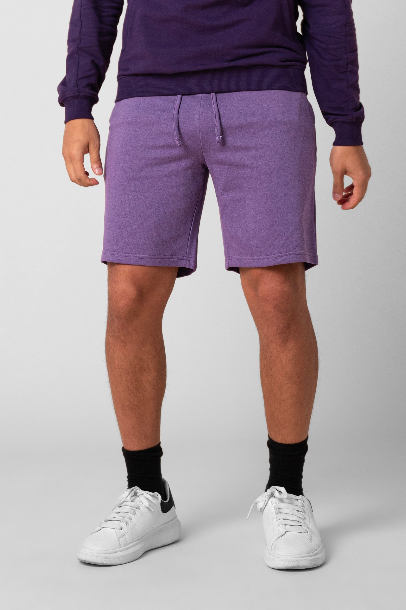 Enorsia Men's Purple Essential Jersey Shorts - Uk Xxl