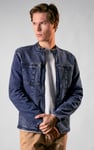 Men's Biker Denim Jacket