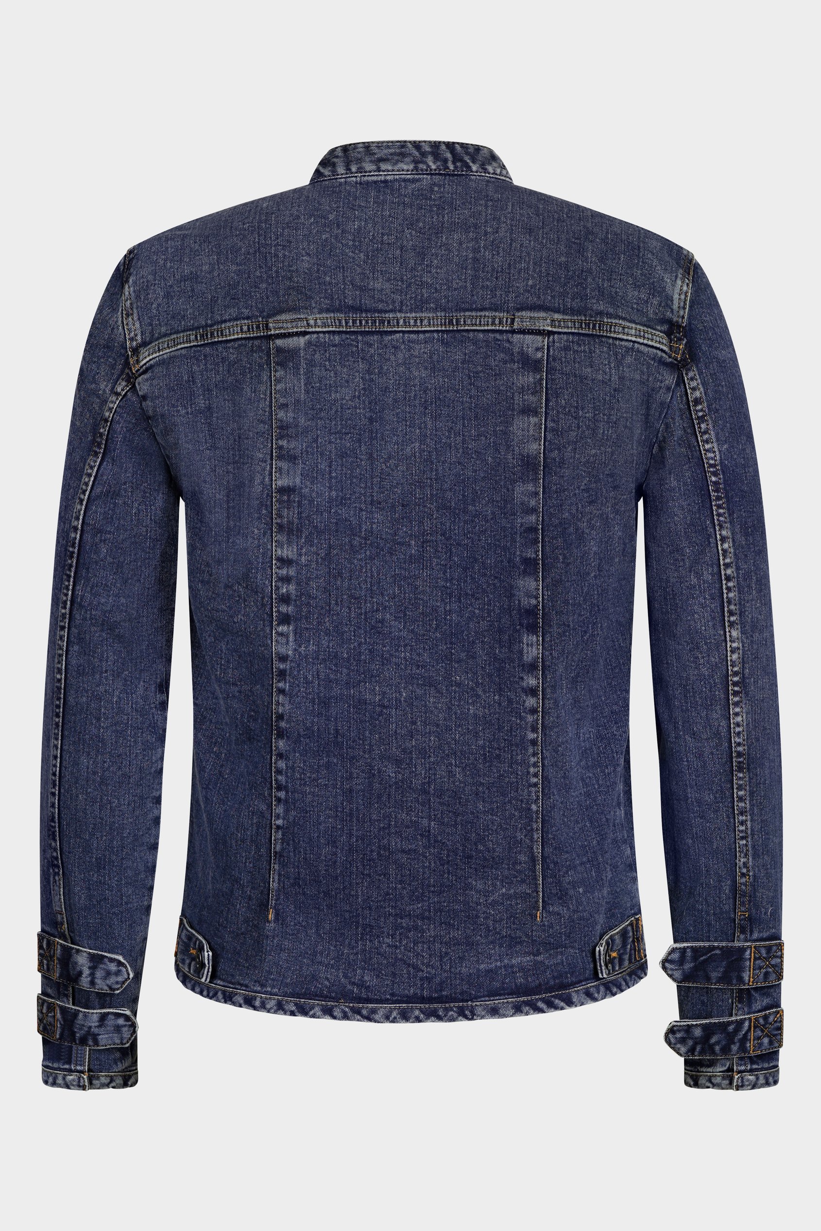 Men's Biker Denim Jacket