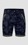 Mens  Printed Cotton Shorts