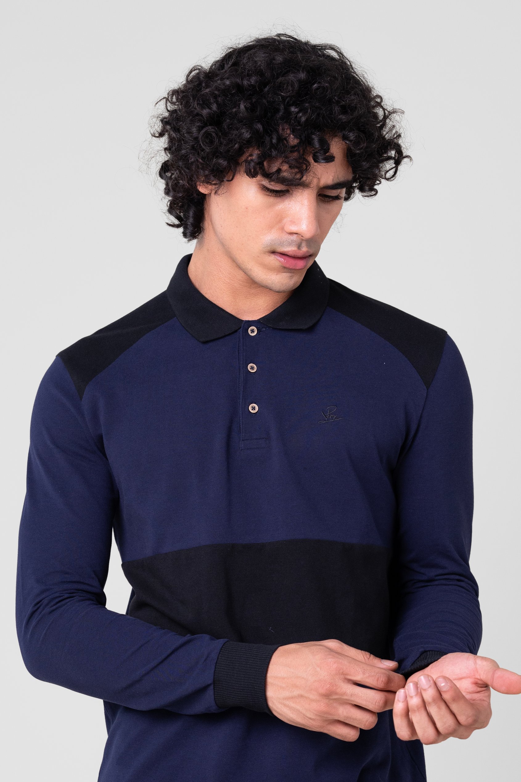 Mens Cut & Sew Pique Polo