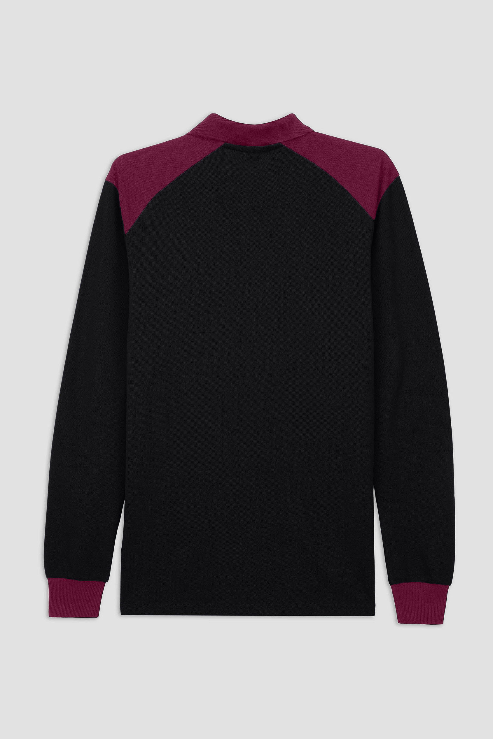 Mens Cut & Sew Pique Polo